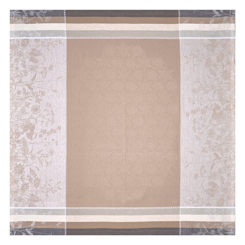 Tischdecke Instant Bucolique Chaton 175x175 leinen, , hi-res image number 1