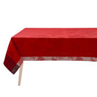 Tischdecke Souveraine Carmin 175x175 leinen, , hi-res image number 2
