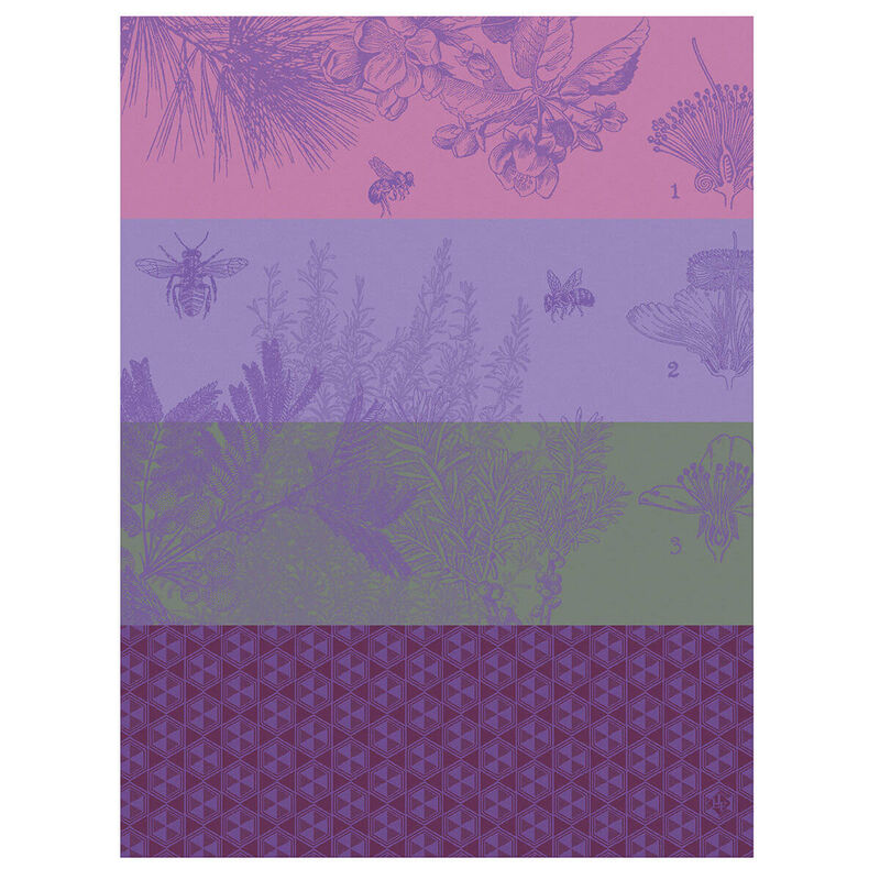 Geschirrtuch Miel de Fleurs Lavande 60x80 baumwolle, , hi-res image number 0