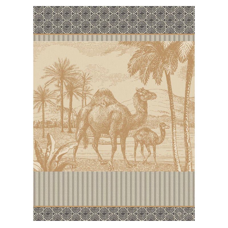 Geschirrtuch Dune Dromadaire Argan 60x80 baumwolle, , hi-res image number 0