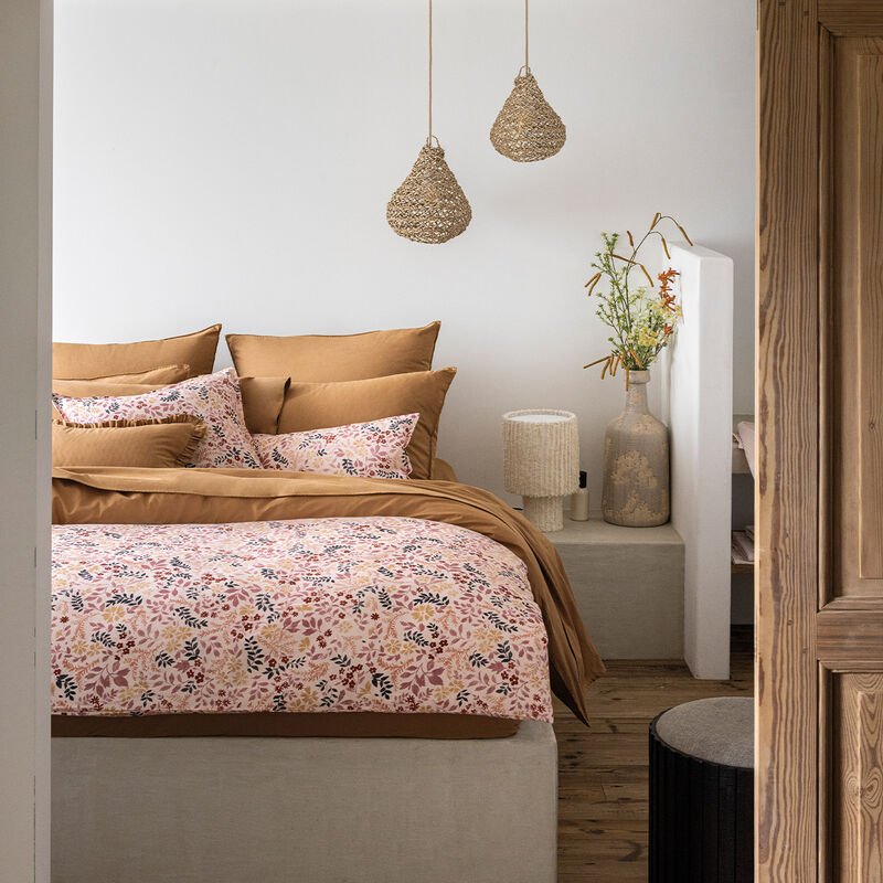 Quiltbezug Campagne Rose 90X180 50% Baumwolle - 50% Leinen, , hi-res image number 0