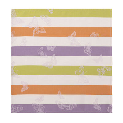 Serviette Bal des papillons Lilas 50x50 100% baumwolle