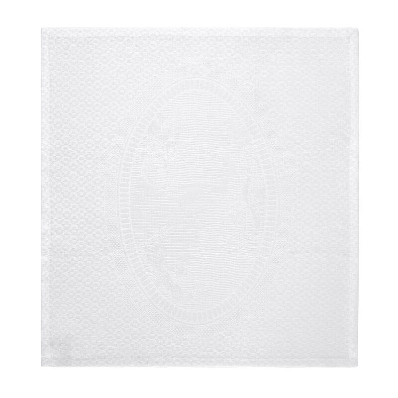 Serviette Évasion Céleste Blanc Pur 58x58 100% Leinen, , hi-res
