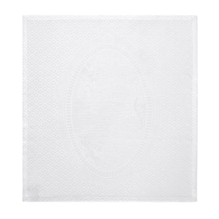 Serviette &Eacute;vasion C&eacute;leste Blanc Pur 58x58 100% Leinen, , hi-res