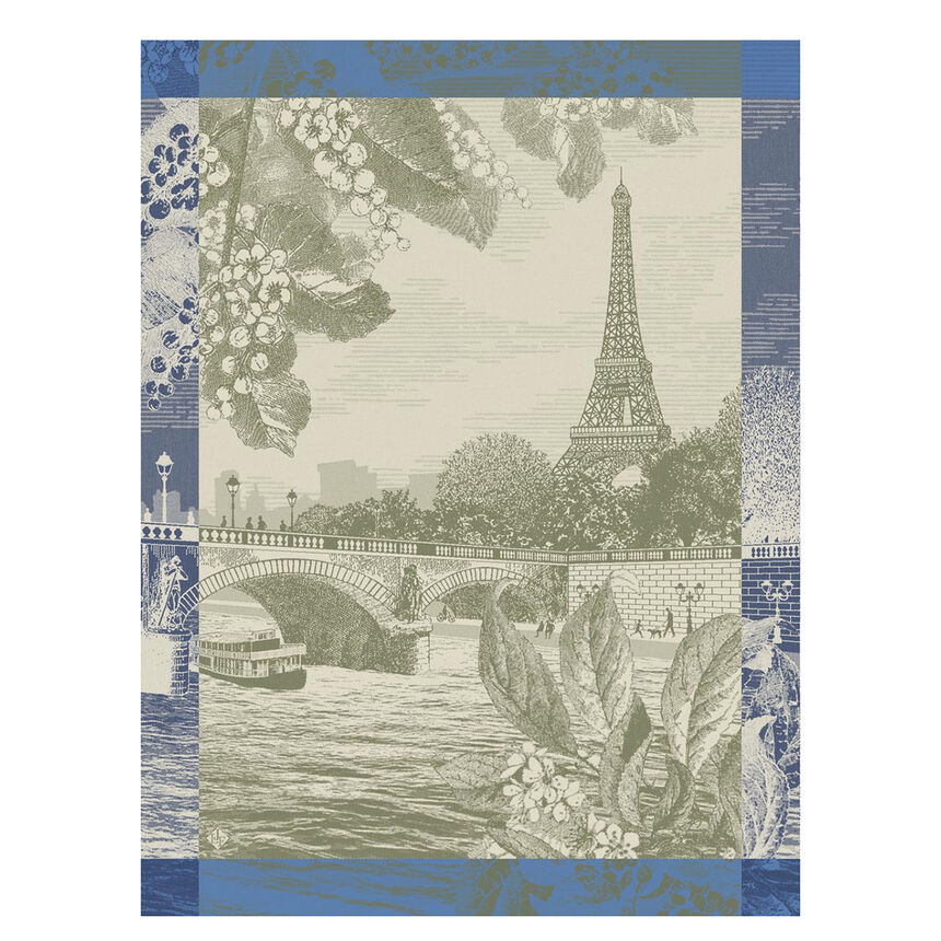 Geschirrtuch Paris sur seine Tuileries 60x80 100% baumwolle, , hi-res image number 0