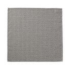 Serviette Empreintes Tissage Charbon 50x50 100% baumwolle, , hi-res image number 1