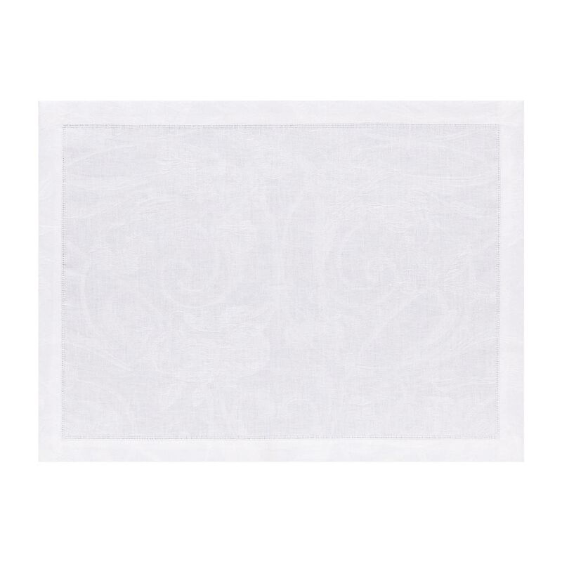 Tischset Tivoli Blanc 50x38 leinen, , hi-res