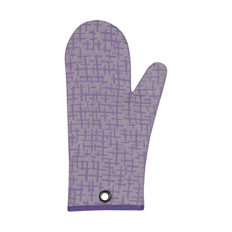 Topfhandschuh Urban jungle Purple Einer Grösse baumwolle, , hi-res image number 0