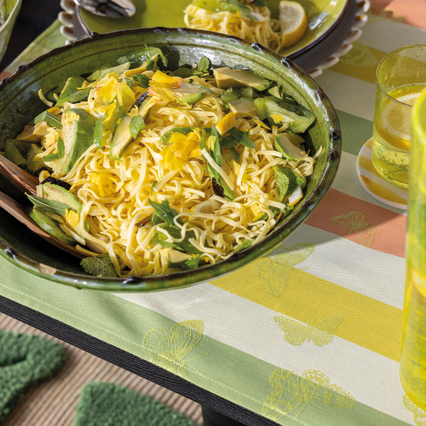 Tischl&auml;ufer Bal des papillons Citrus 50x150 100% baumwolle, , hi-res image number 4