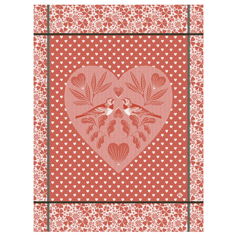 Geschirrtuch Amour Coquelicot 60x80 100% baumwolle, , hi-res image number 1