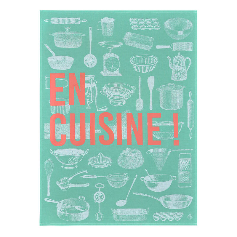 Geschirrtuch En Cuisine Mint 60x80 100% baumwolle, , hi-res image number 0