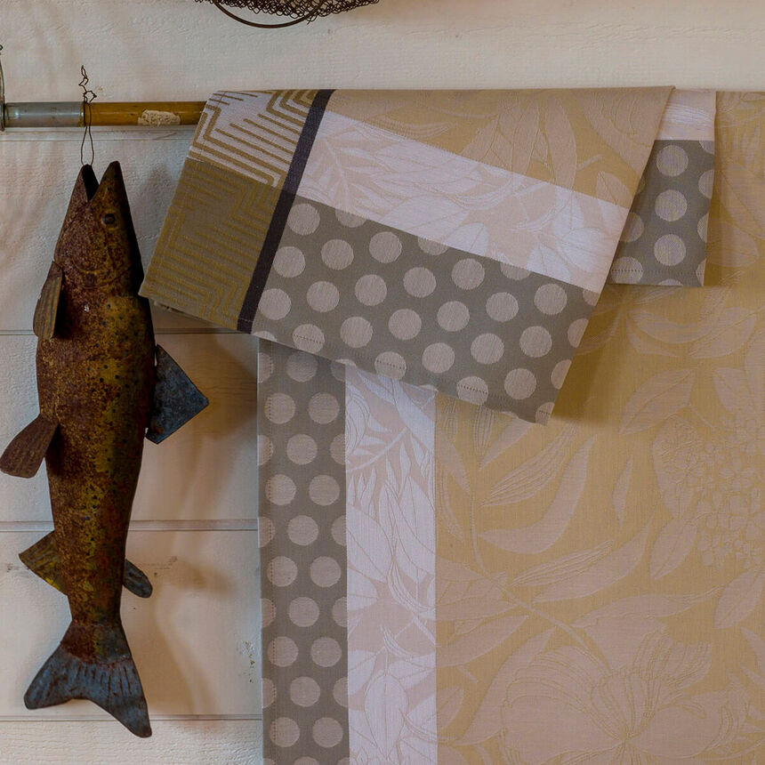 Serviette Nature Urbaine Chene 58x58 baumwolle, , hi-res image number 0