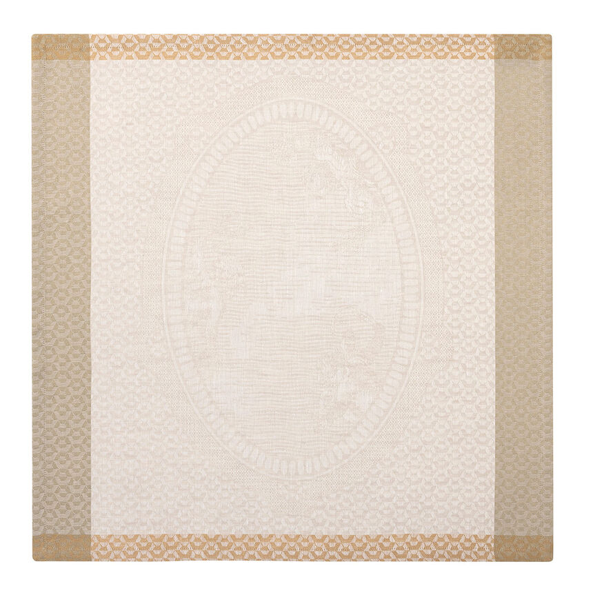 Serviette &Eacute;vasion C&eacute;leste Travertin 58x58 100% Leinen, , hi-res image number 1