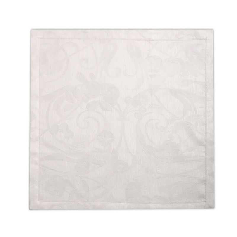 Cocktail Serviette Tivoli Blanc 17x17 100% Leinen, , hi-res image number 0