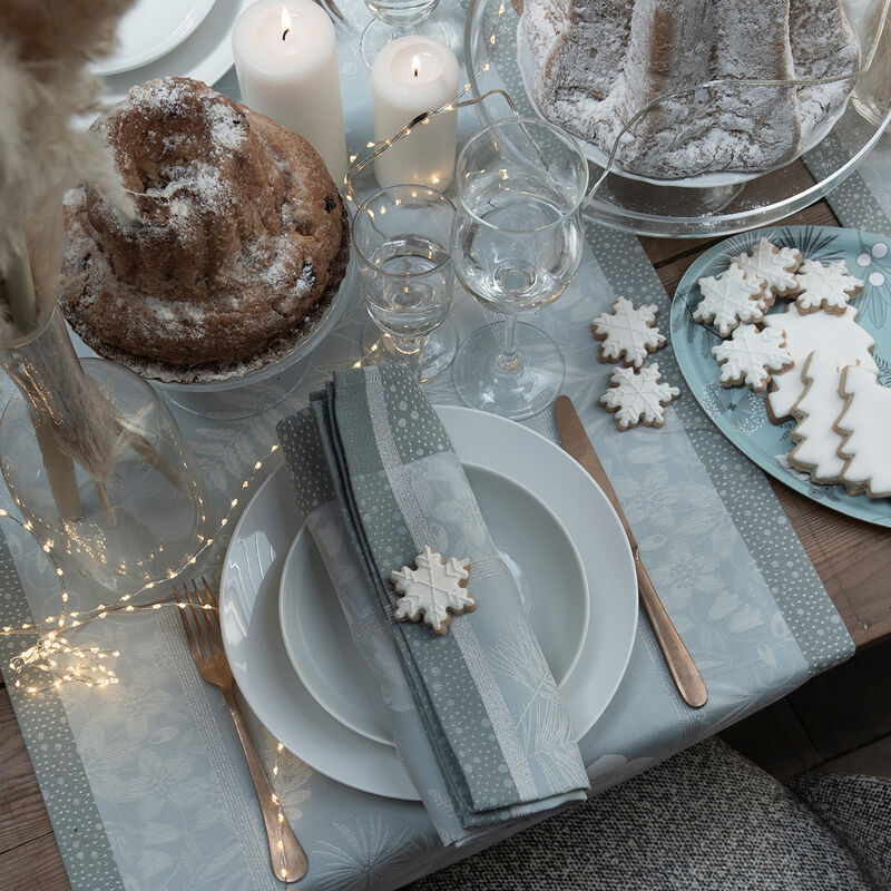 Serviette Poésie d'hiver Arctique 58x58 99 baumwolle / 1% other fibers, , hi-res image number 0