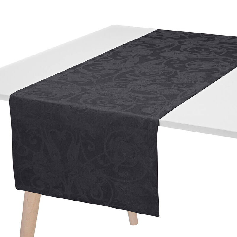 Tischläufer Tivoli Onyx 50x150 leinen, , hi-res image number 0