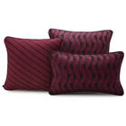 Kissenbezug Prisme Prune 50x50 93% Baumwolle/ 7% Polyester, , hi-res image number 2