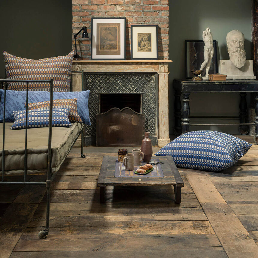 Kissenbezug Origin Rythme Denim 30x50 100% baumwolle, , hi-res image number 2