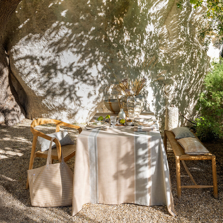 Tischdecke Dune Baumwolle, Leinen, , hi-res image number 2