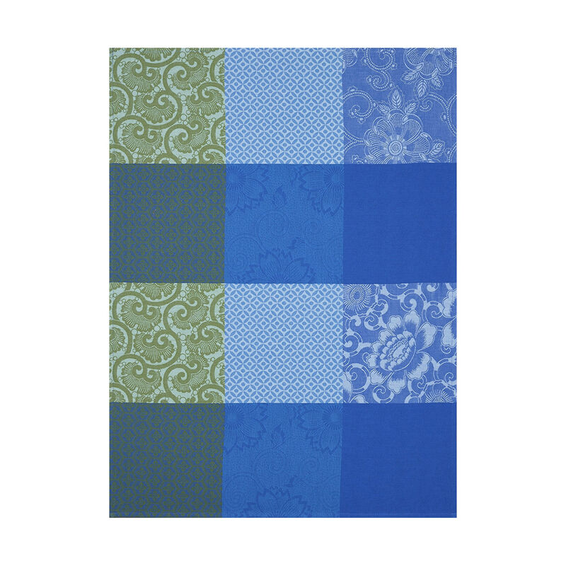 Geschirrtuch Fleurs de Kyoto Indigo 60x80 baumwolle, , hi-res image number 0