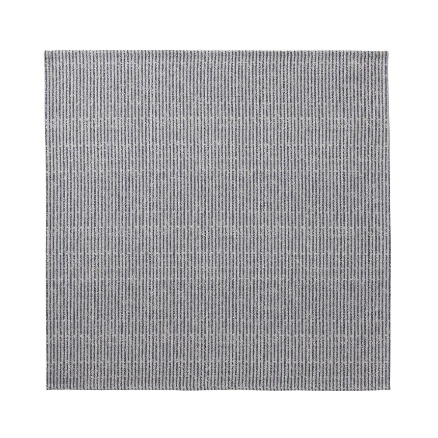 Serviette Empreintes Rayures Cobalt 50x50 100% baumwolle, , hi-res image number 1