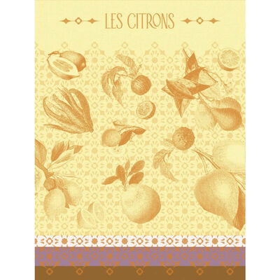 Geschirrtuch La beaut&eacute; du zeste Baumwolle