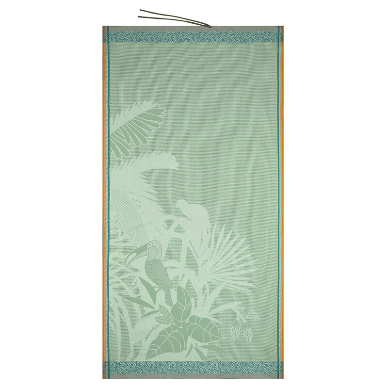 Strandtuch Amazonie Jade 100x200 baumwolle, , hi-res image number 0