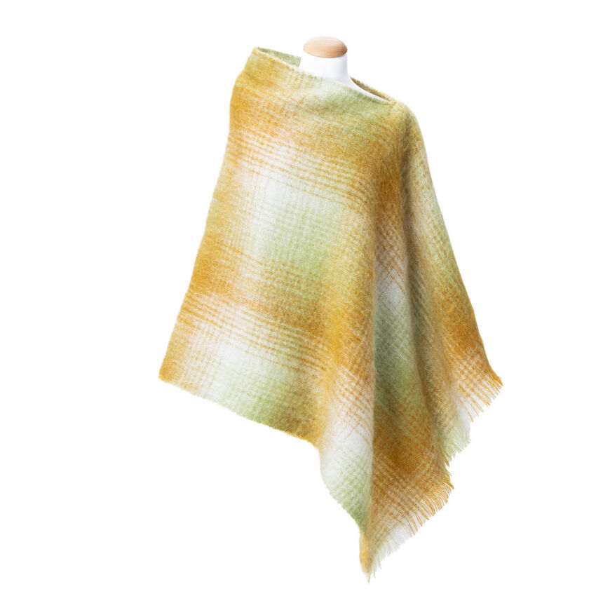 Poncho H&ocirc;tel particulier marqueterie Einheitsgr&ouml;sse 100% mohair, , hi-res image number 1