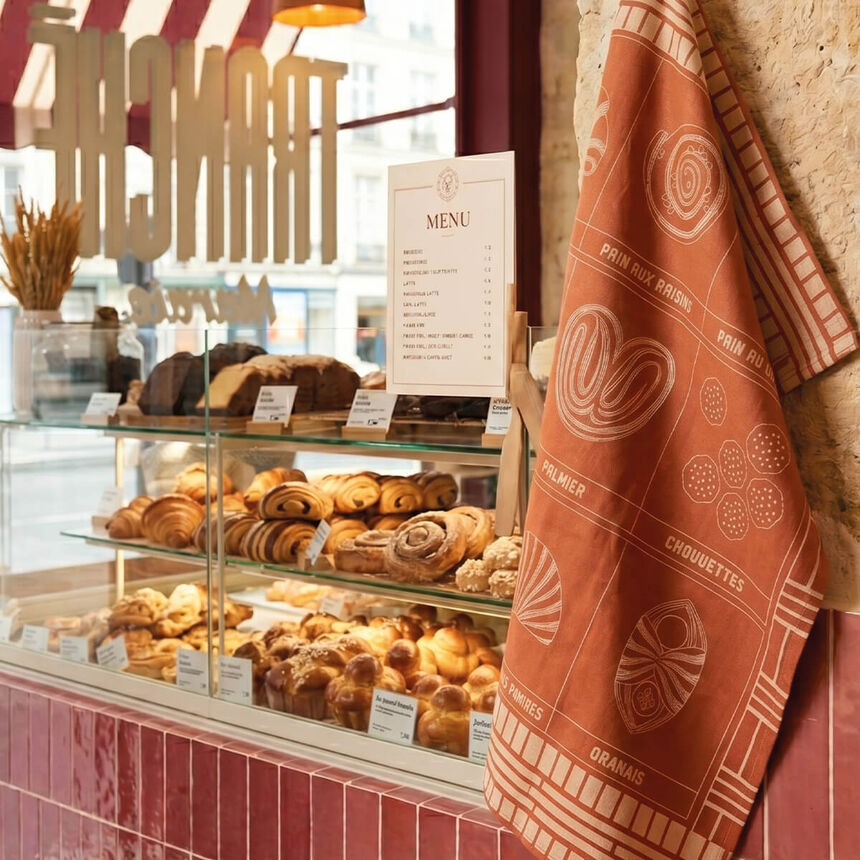 Geschirrtuch Haute viennoiserie Confiture 60x80 baumwolle, , hi-res image number 2