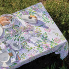 Tischdecke Pois de senteur Floral 150x150 50% Baumwolle - 50% Leinen, , hi-res image number 1