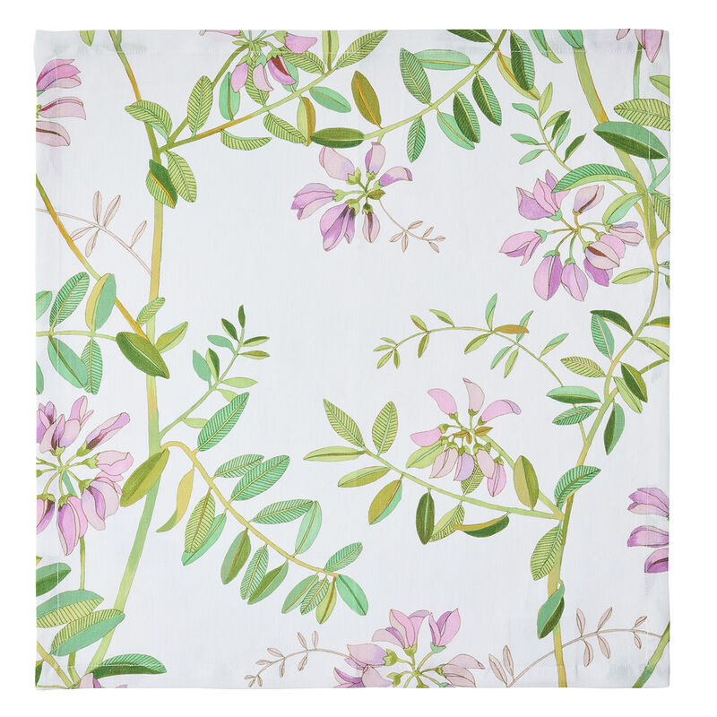 Serviette Pois de senteur Floral 45x45 50% Baumwolle - 50% Leinen, , hi-res image number 2
