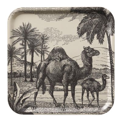 Tablett Dune Dromadaire Holz