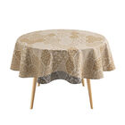 Beschichtete Tischdecke Wagara beschichtet Gingembre 150x150 100% baumwolle, , hi-res image number 2