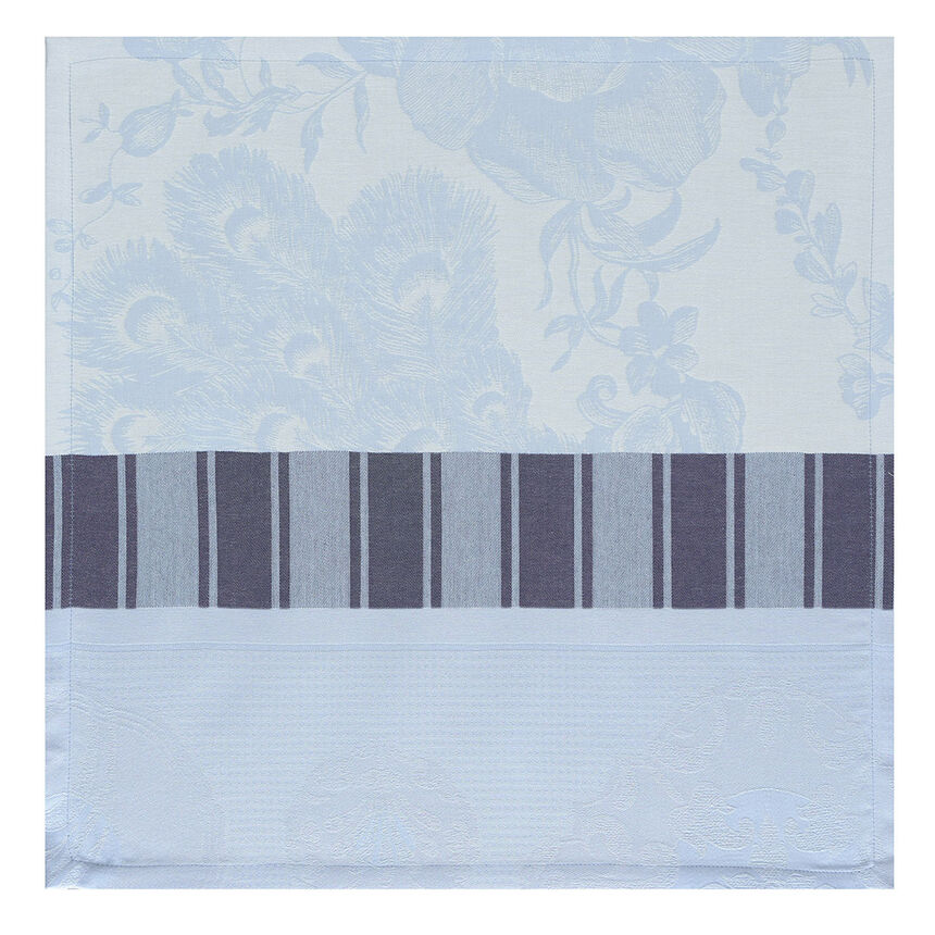 Serviette &Agrave; la Fran&ccedil;aise Eau 55x55 100% baumwolle, , hi-res image number 0