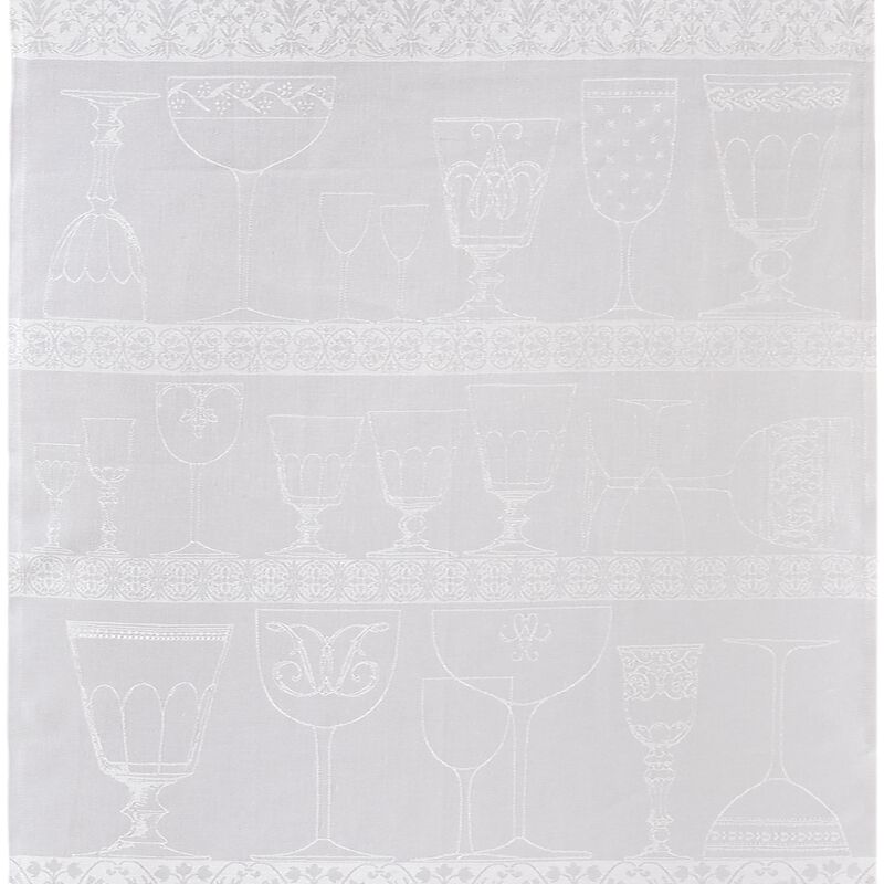 Gläsertuch Cristal Blanc 60x80 leinen, , hi-res image number 0