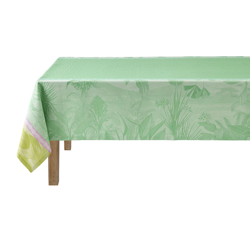 Beschichtete Tischdecke Sinhar&acirc;ja Beschichtet Jungle 175x175 100% baumwolle, , hi-res image number 1