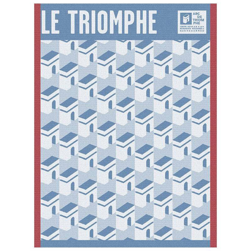 Geschirrtuch Arc Triomphe Bleu 60x80 baumwolle, , hi-res