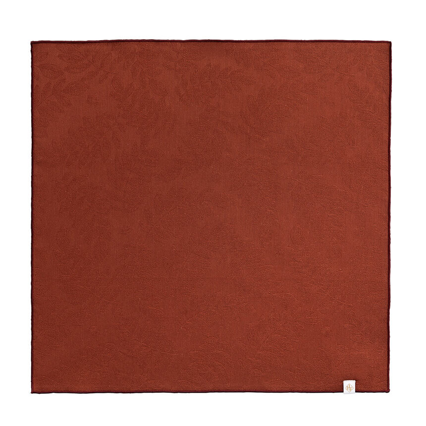 Serviette Vegetal mood avec surjet bourdon Goji 50x50 baumwolle, , hi-res image number 0