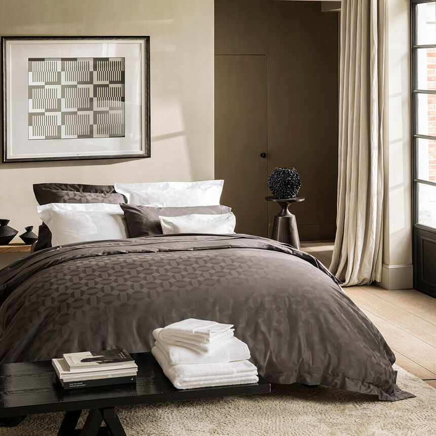 Handtuch Palacio Blanc 50x100 100% Baumwolle, , hi-res image number 1