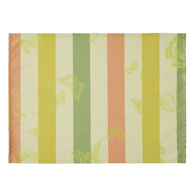 Beschichtete Tischset Bal des papillons Beschichtet Citrus 50x36 100% baumwolle, , hi-res
