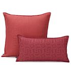 Kissenbezug Ottomane Fresque Burgundy 50x50 leinen, , hi-res image number 2