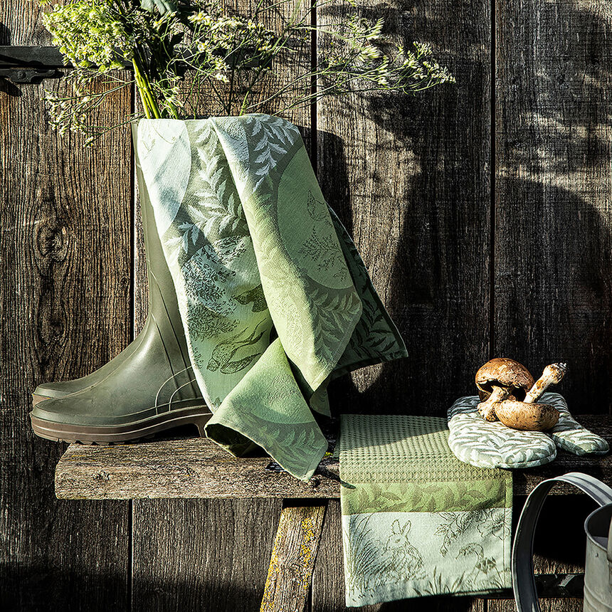 K&uuml;chenhandtuch Jos&eacute;phine Herbe 54x38 100% baumwolle, , hi-res image number 0