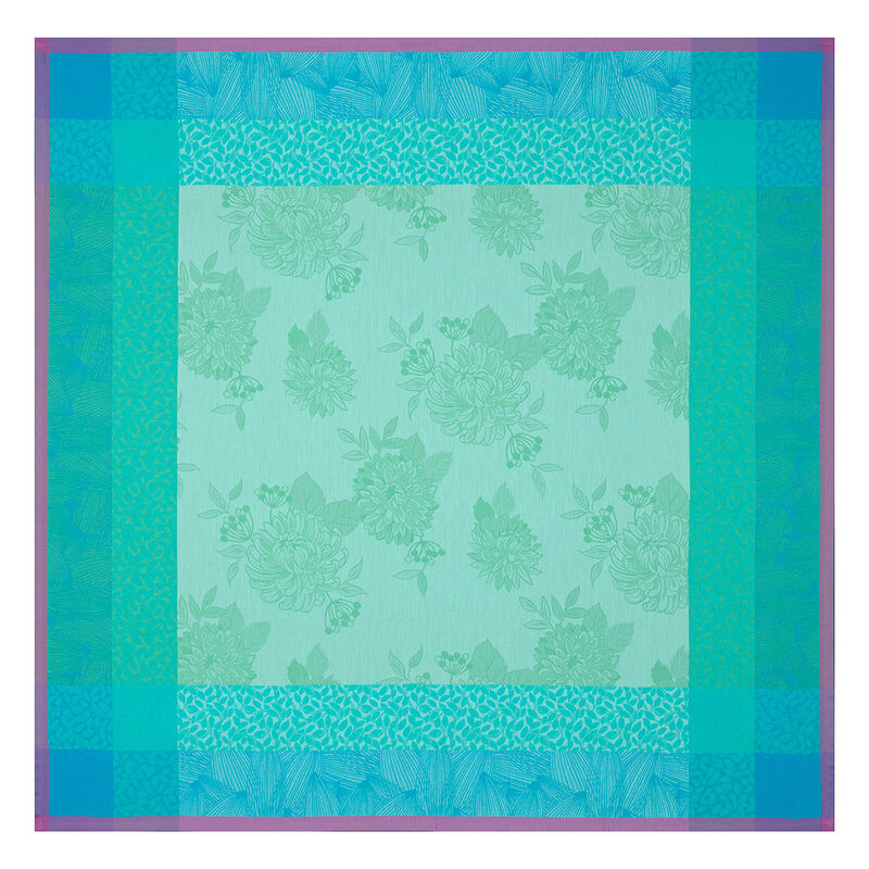 Tischdecke Parfums de bagatelle Hortensia 175x175 baumwolle, , hi-res image number 2