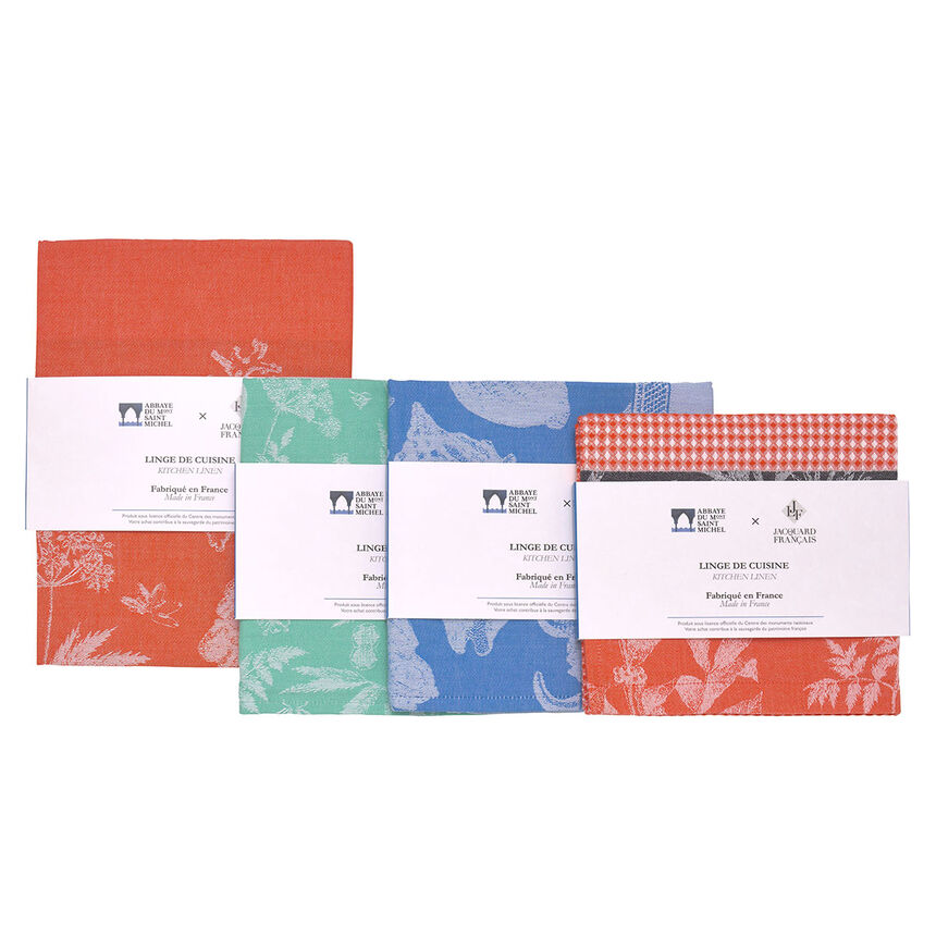 Sch&uuml;rze Abbaye Corail 80x96 baumwolle, , hi-res image number 1