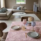 Tischdecke Tivoli Rose poudre 175x175 leinen, , hi-res image number 1