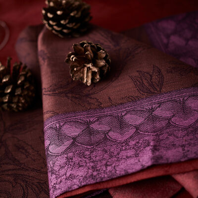 Serviette Symphonie Baroque Leinen,  Serviette Symphonie Baroque Leinen
