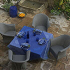 Tischdecke Jardin d'orient Majorelle 175x175 leinen, , hi-res image number 1