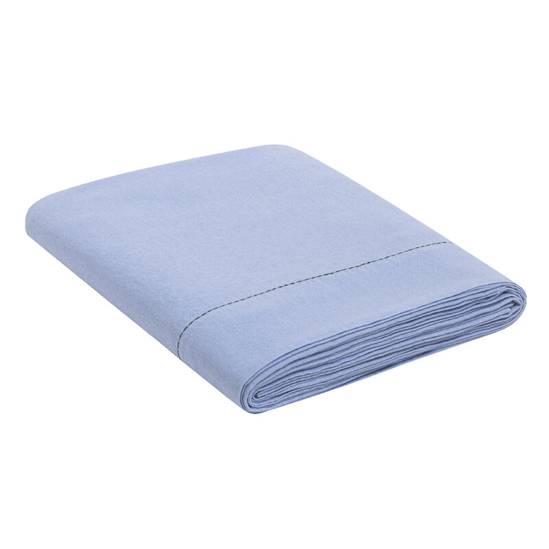 Bettlaken Nuances Denim 190X290 50% Baumwolle - 50% Leinen, , hi-res image number 0