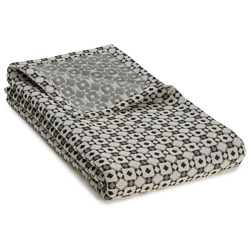 Plaid Obsession Noir 150x190 98% Baumwolle/ 2% Polyamid, , hi-res image number 0