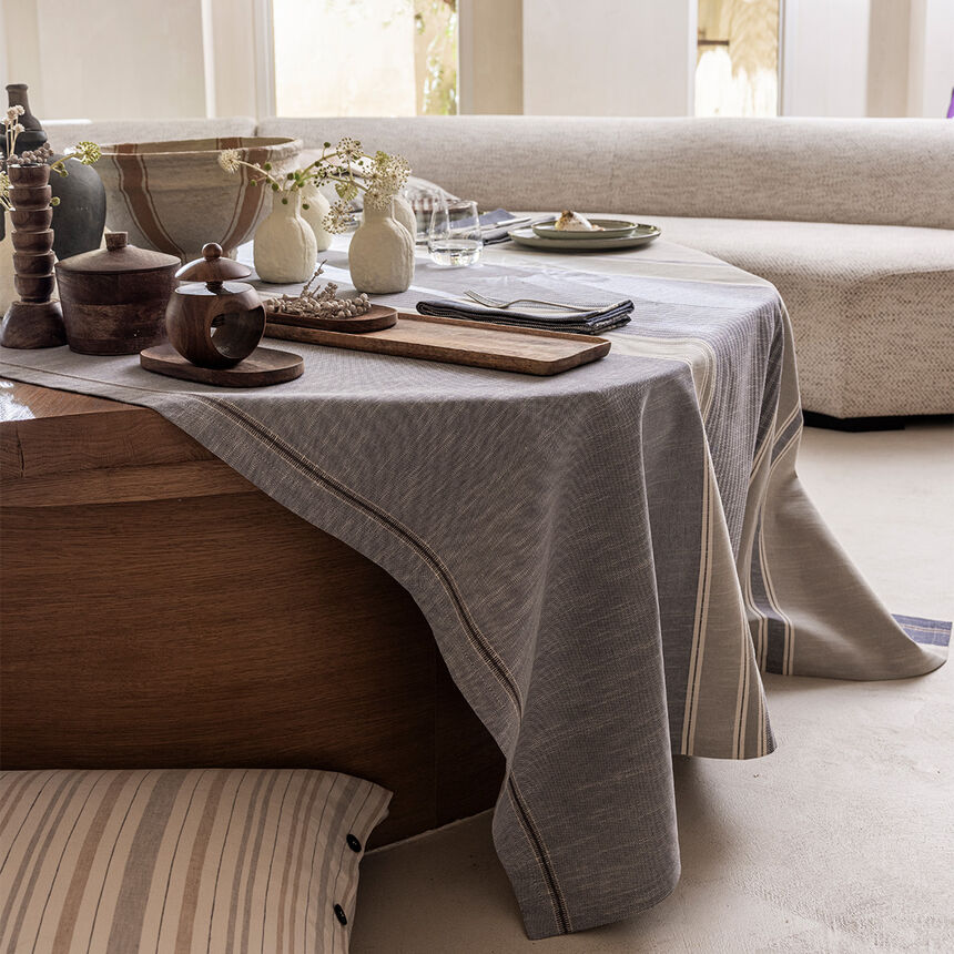 Tischdecke Dune Baumwolle, Leinen, , hi-res image number 0